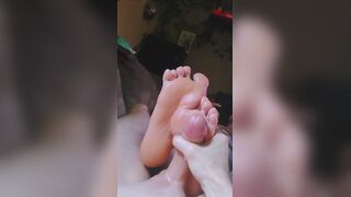 This guy couldn't hold back on my soft soles