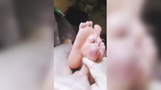 This guy couldn't hold back on my soft soles