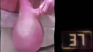 My 8 Kilo Bols - Massive Real Balls CBT Giant Grown Hairy pouch Real Shemale hentai Bizarre Ballstretching Crossdressing Stretched Balls Shemale hentai Real
