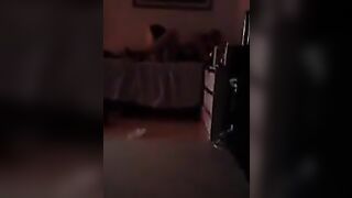 Secretly recording lesbian roommate in Magaluf