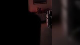 Secretly recording lesbian roommate in Magaluf