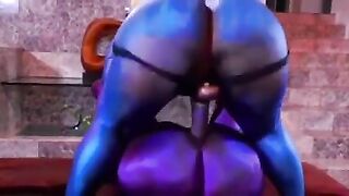 Pinky strapon fucking big ass ebony babe 