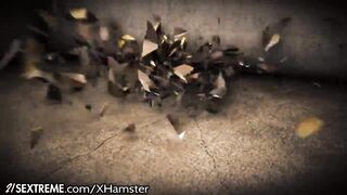 21SeXtreme Eager Lesbian rides Fist 