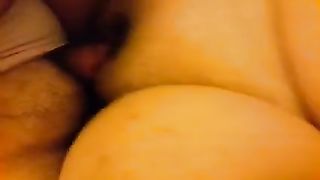 Crossdresser Fuck girlfriend with her big clit