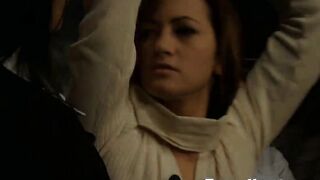 Slave wants to run away but cant escape her sexy mistress