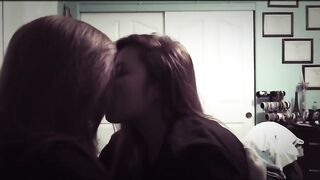 Amateur asian girls lesbian kiss