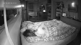 Nina and kira in bed