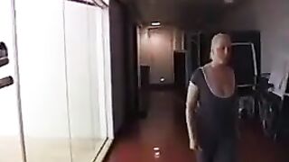 Finnish lesbians fucking at a gym