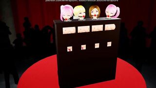 Tickle the Ivories (Yuri Bondage Sex / Foot Fetish) - 3D MMD