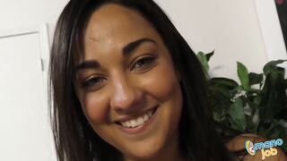 Amara Romani Teases Schlong With Her Adorable Body