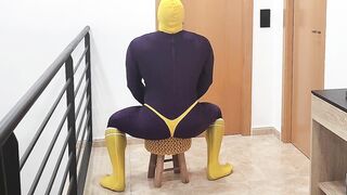 zentai costume with penis sheath