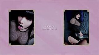 Pleasing Darling Emo Playgirl gets Four giant creampies - Darksome Rock (1)