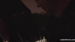 Hirsute slender french brunette hair butt drilled in a hotel room