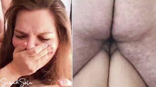 Her 1st painful anal - Painal - Cum on her anal opening