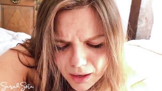 Her 1st painful anal - Painal - Cum on her anal opening