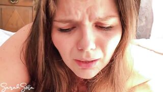 Her 1st painful anal - Painal - Cum on her anal opening