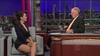 Eva Longoria tits oops on live tv