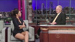 Eva Longoria tits oops on live tv