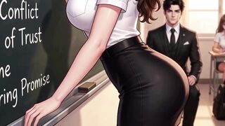 Professor Can’t Resist His Hawt Adult Student’s Body (AI Generated)