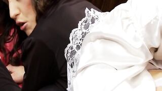 Glamy Beauties Scene-two_hawt Brunette hair Maid Gets a Hard Screw From Her Boss