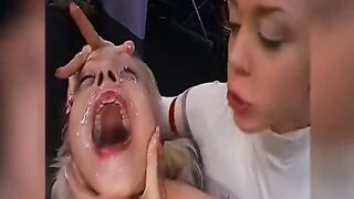 Ggg - Excited Blond in Wild Group sex Drilled Hard & Overspread in Cum