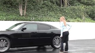 Small Teen Gets Booty Banged Interracially