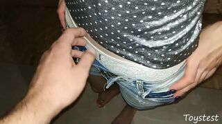 Shy Gal Do Her 1st Oral job in Abandoned Abode at 1st Date