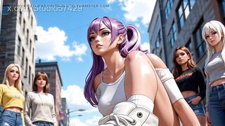 Giantess Crush in Sneakers, Converse, Foot Domination Femdom