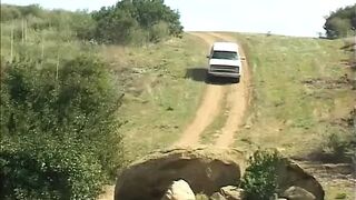 Naughty Tiny Titted Blond Loves to Do Some Worthwhile Outdoor Butt Bang on the Hay