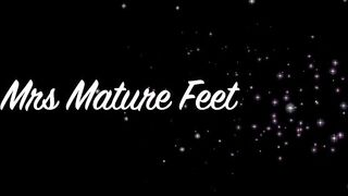 Mrs Older Feet Accedes to Do a Photoshoot Part 1. 540