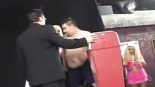 The World's 1st 300 Lb. Gang Fuck