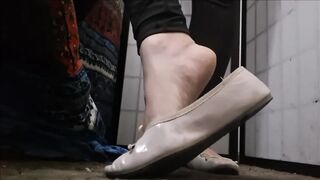 Whit Ballet Flats for Your Fun!