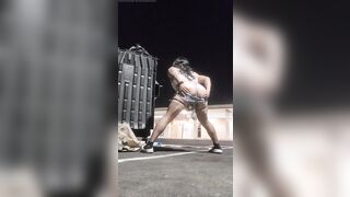 Crossdress Sissy bitch public