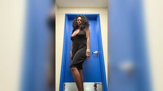 BLACK TGIRL TRANSFORMS RIGHT PREVIOUS TO YOUR EYES