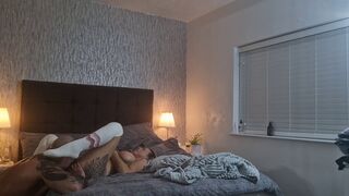Amateur British Pair, Knee High Socks, Cunt Eating Climax