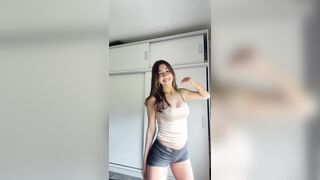 Like watching my butt flex from behind?