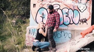 Cute Blond Helena Valentine Enjoys Outdoor Banging With Her Recent Boyfriend - Letsdoeit