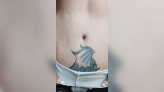 Stomach Button Fetish Dipping Fingering Tapping Stretch Turn Out