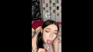 Goodness oral-sex from an experienced Emo Hotty in a solo performance admit it, u wanted to do the same, didn’t u??