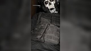 Intensive Rooftop Sex with Ghost – Call of Duty