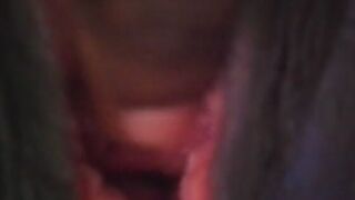 EBONY PLUMP BLACK FINGERING HERSELF