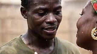 nigerian black [AI GENERATED] naija village afro darksome enjoys ride raw sex ride by darksome afro - american attractive ebony stud in the bush during the time that step mommy was away. doggystyle, missed missionary, bj