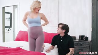 Adira Allure finds her looking at her camel toe.The golden-haired mother i'd like to fuck lets him touch her shaggy snatch.The dude sucks his stepmoms large boobs in advance of banging her