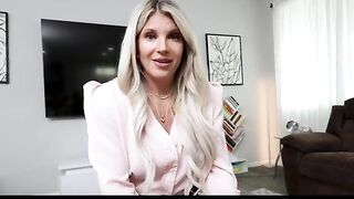 Sloppy Fellatio From Stepmom After This babe Admits The Tape Turned Her On