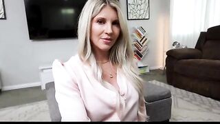 Sloppy Fellatio From Stepmom After This babe Admits The Tape Turned Her On