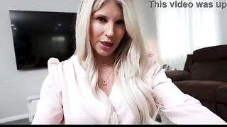 Sloppy Fellatio From Stepmom After This babe Admits The Tape Turned Her On