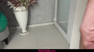 mother I'd like to fuck Liza Luxure sucks & rides hard youthful penis after that babe catches him spying!
