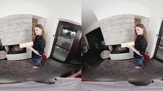 Olivia Sparkle: Winter Screw Ends with Cum in Throat - 8K VR