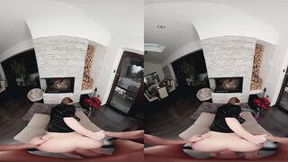 Olivia Sparkle: Winter Screw Ends with Cum in Throat - 8K VR