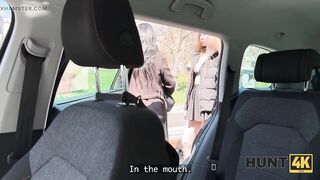 HUNT4K. My Mom and I don’t mind showing our Breasts to a Stranger to make some Cash